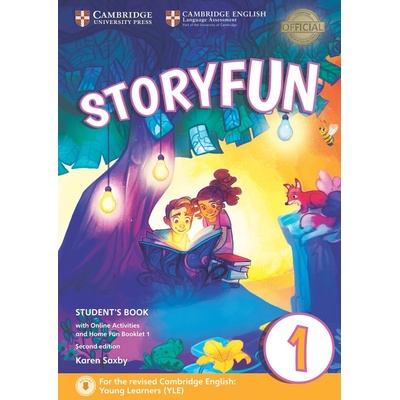 Storyfun for Starters Level 1 Student's Book with Online Activities and Home Fun Booklet 1, 2E Karen Saxby