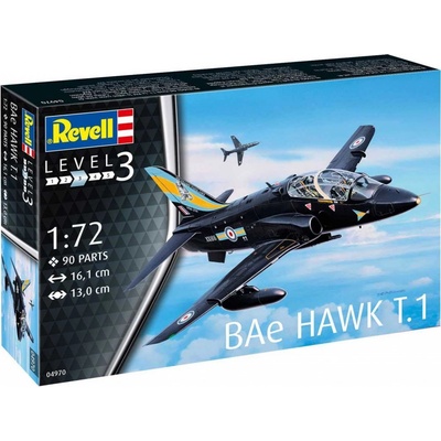 Revell Plastic ModelKit letadlo 04970 BAe Hawk T.1 1:72