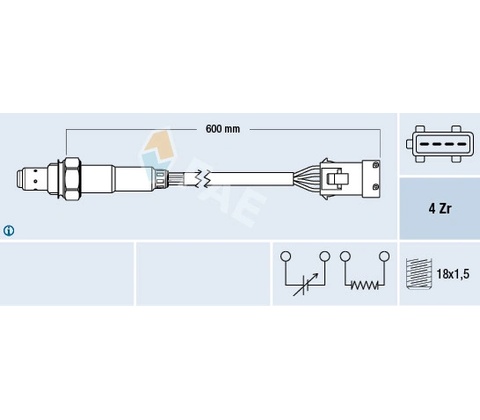Lambda sonda FAE 77281