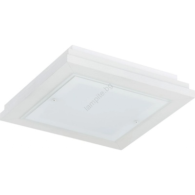 Argon 1865 - Таванно осветително тяло TABOR 4xE27/15W/230V 42x42 см бяло (AR1865)