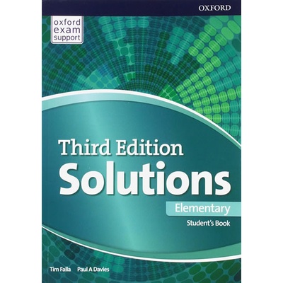 Solutions 3rd Edition Elementary Student´s Book