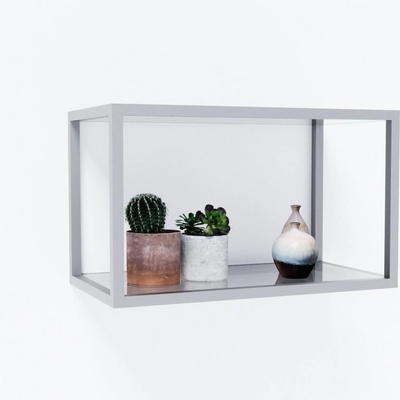 Alfa Styl skříňka AlfaBase20 600x325x360mm elox dřevěné dno