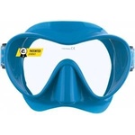 CRESSI Cressi Frameless diving mask F1 - Fog-free glass lens, diving goggles - Ergonomic silicone edge, snorkel mask - dry snorkel & snorkel set - turquoise - mask - ZDN281025