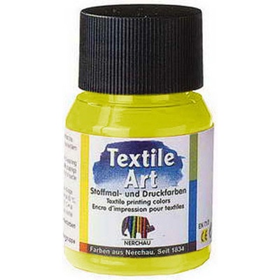 Farba na svetlý textil 59 ml neónová žltá