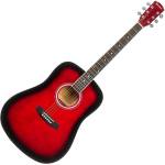 Pasadena PD-10 Red Burst Акустична китара