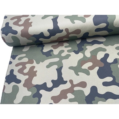 Mirtex Látka kepr ESTEX 240 Maskáč US MORO 11 šíře 150cm