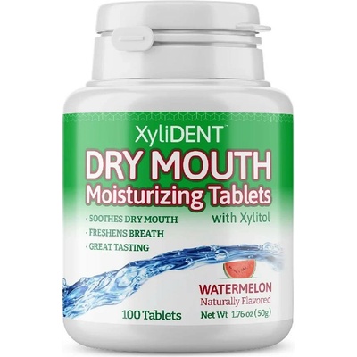 XyliDENT zvlhčující pastilky watermelon 100ks