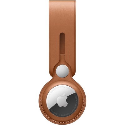 Apple AirTag Leather Loop Saddle Brown MX4A2ZM/A