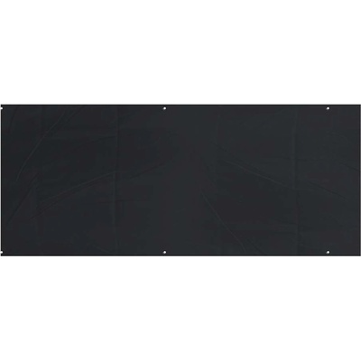 ProGarden Zástěna na balkón, polyester, 445 x 76 cm, tmavě šedá