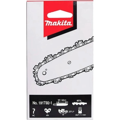 Makita pilový řetěz 40cm 1,1mm 0,325" 191T92-1