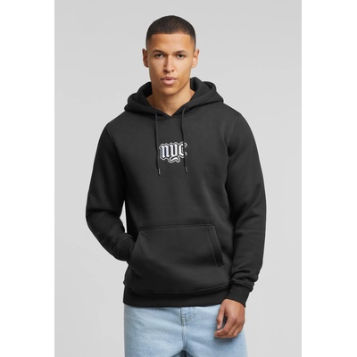 Mister Tee NYC Old English Wording Patch Hoody black XXLUB-MT3689-00007 - Бял, размер S
