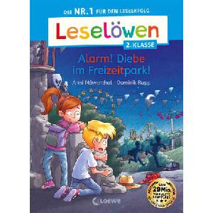 Leselöwen 2. Klasse - Alarm! Diebe im Freizeitpark! | Loewe Erstlesebücher, Dominik Rupp (ISBN: 9783743216204)
