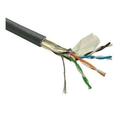 Planet KAB-FTP5E-D-PE-P FTP, drát, 4pár, Cat 5e, PE venkovní, 305m