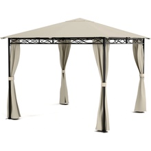 Blumfeldt Mondo, záhradný altánok, párty stan, 295 x 262 x 295, oceľ, polyester, béžový (GDW28-Mondo Beige)
