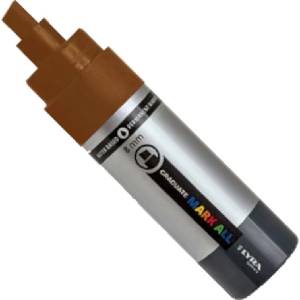 LYRA Graduate Mark Permanent Химикал маркер 8 mm Brown 1 бр (6830076)