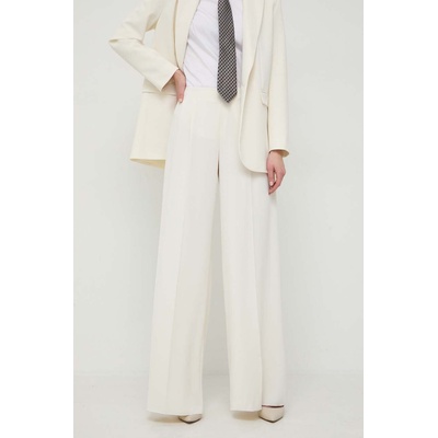 Max&Co Панталон MAX&Co. в бяло със стандартна кройка, с висока талия 2416131061200 (2416131061200)