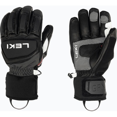 LEKI Мъжка ски ръкавица LEKI Griffin Pro 3D black/white