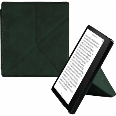 KW Mobile Origami Nubuk Stand KW6006978 pre Amazon Kindle Oasis 2/3 zelené