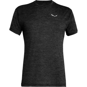 Salewa Мъжка спортна тениска Salewa Puez Melange Dry S/S Tee T-shirt - Black Out Melange II - размер 52 (EU) (016-3030-1214)