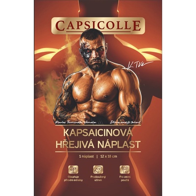 Capsicolle kapsaicinová hřej.náplast 12 x 18 cm 1 ks Limitovaná edice