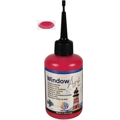 Barva na sklo Nerchau 80 ml karmínová červeň