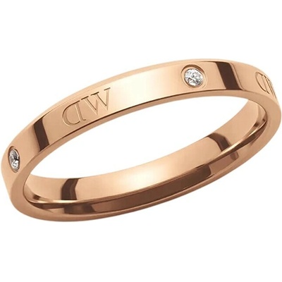 Daniel Wellington bronzový prsten s krystaly Classic Lumine DW004002