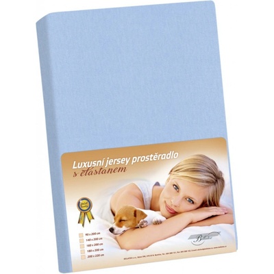 Bellatex jersey s elastanem modré 100x200