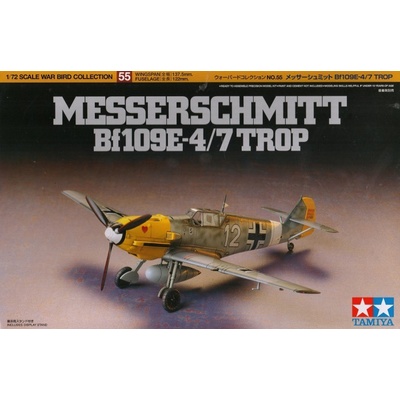 Tamiya Messerschmitt Bf 109 E4/7 Trop 1:72