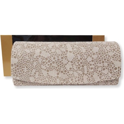 Feba luxusní dámské pouzdro na brýle z pravé kůže s mikrovláknem světle šedé 800150