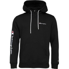 Champion Hooded Half Zip Sweatshirt 219211-KK001 Čierna