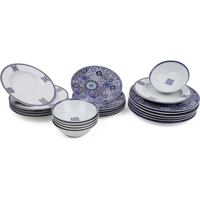 Kutahya sada tanierov z porcelánu Maledives 24 ks