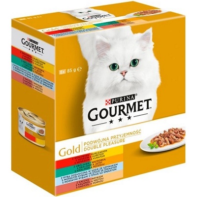 Gourmet GOLD DOUBLE PLEASURE 8 x 85 g