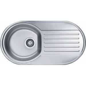 Alveus Form - Мивка 83x44 см, от неръждаема стомана 1060001 (1060001) Мивка за вграждане