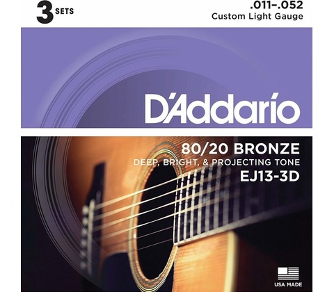 D'Addario EJ13-3D