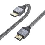 Wozinsky Високоскоростен 8K HDMI към HDMI кабел (200 см) (черен-сребрист) - Wozinsky Ultra High Speed HDMI 2.1, 8K 60Hz Cable (WHDMI-20)