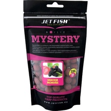 JET FISH boilies Mystery 220g 16mm jahoda/moruše