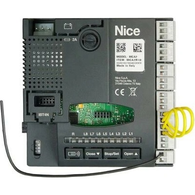 Nice MCA2 R10 - riadiaca jednotka pre 24V pohony bez enkodéra, pre krídlové brány MCA2R10