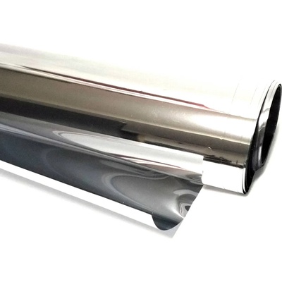 Almartrade Огледално фолио AlMar Silver за затъмнение на стъклa, прозорци, 50 см x 300 см