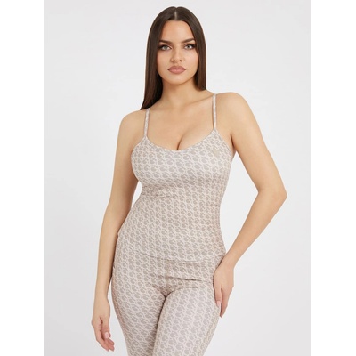 Guess dámský sportovní top V3GP01MC03W béžový