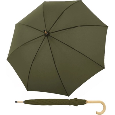 Doppler Nature magic Deep Olive EKO deštník zelený