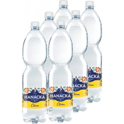 Hanácká kyselka minerální voda citron 6 x 1,5 l
