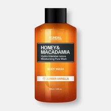 Kundal Honey & Macadamia Body Wash Amber Vanilla sprchový gel 500 ml
