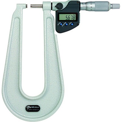 Mitutoyo Дигитален микрометър за ламарина Mitutoyo 389-251-30 тип А, IP65, 0-25 mm, 0.001 mm (389-251-30)