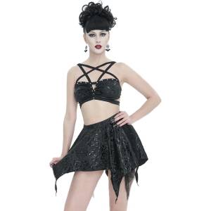 Devil Fashion дамски бански DEVIL FASHION - Pentagram Embossed - SST020