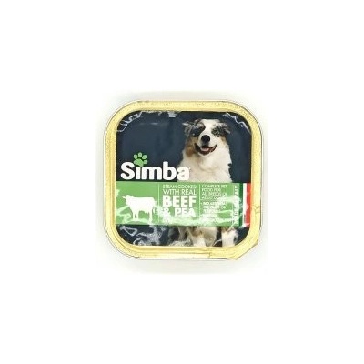 Simba Dog Hovězí s hráškem 24 x 150 g