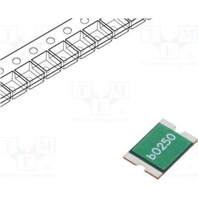 BEL FUSE 0ZCF0250FF2C Pojistka: polymerová PTC; 2,5A; Imax: 100A; SMD; 0ZCF; 2920