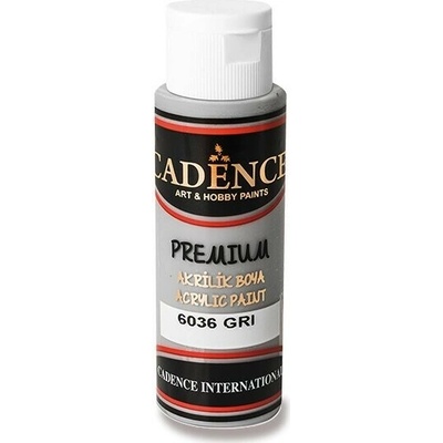 Akrylové barvy Cadence Premium šedá