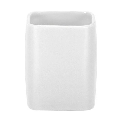 Kleine Wolke Držiak kefiek Cubic, biela 5066100852