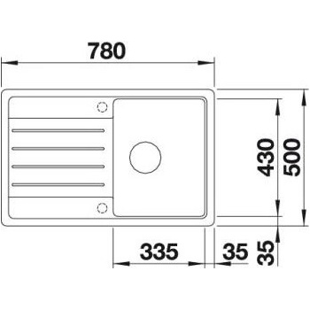 BLANCO LEGRA 45 S sivá vulkán