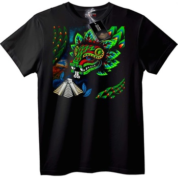 NOONEBRAND Тениска Маянски бог - S, White